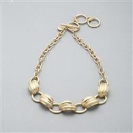 Worn Gold Necklace, Gold, medium