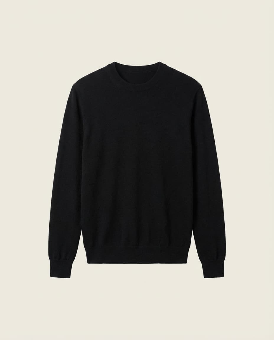 Wool Coat, Black, medium