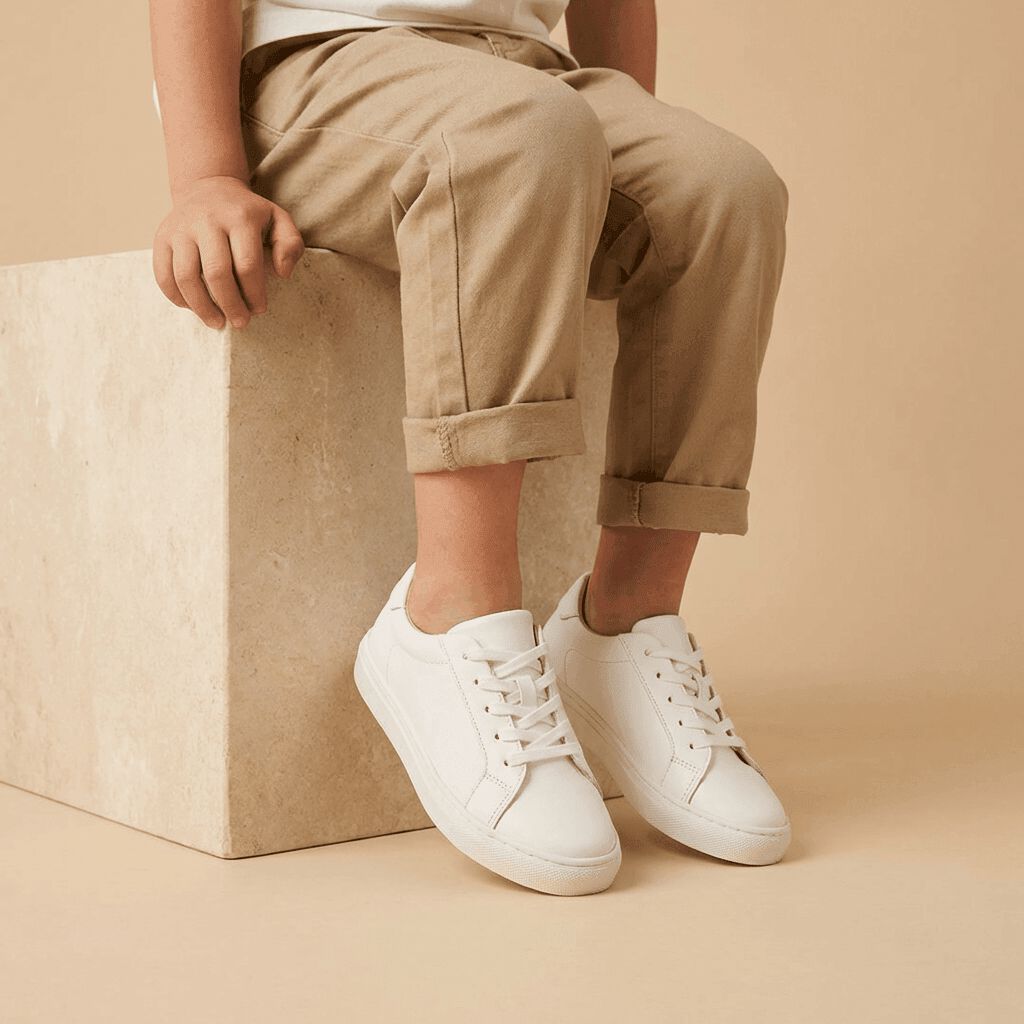 Kids Sneakers, White, medium