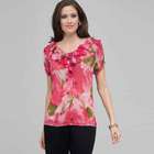 Ruffle Front Blouse., , small