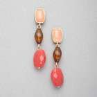 Pink Quartz Dangle Earring, , small