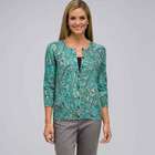 3/4 Sleeve Crew Neck Cardigan, , small