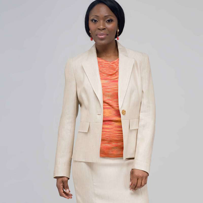 Jewel Neck Jacket., , large