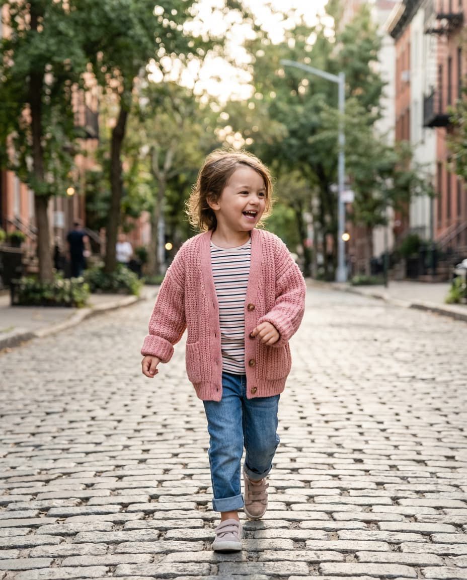 Girls Cardigan, , small