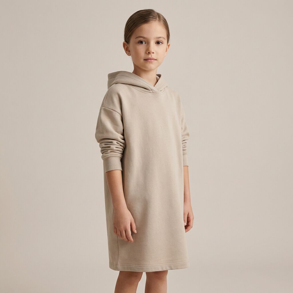 Girls Hoodie Dress, , medium