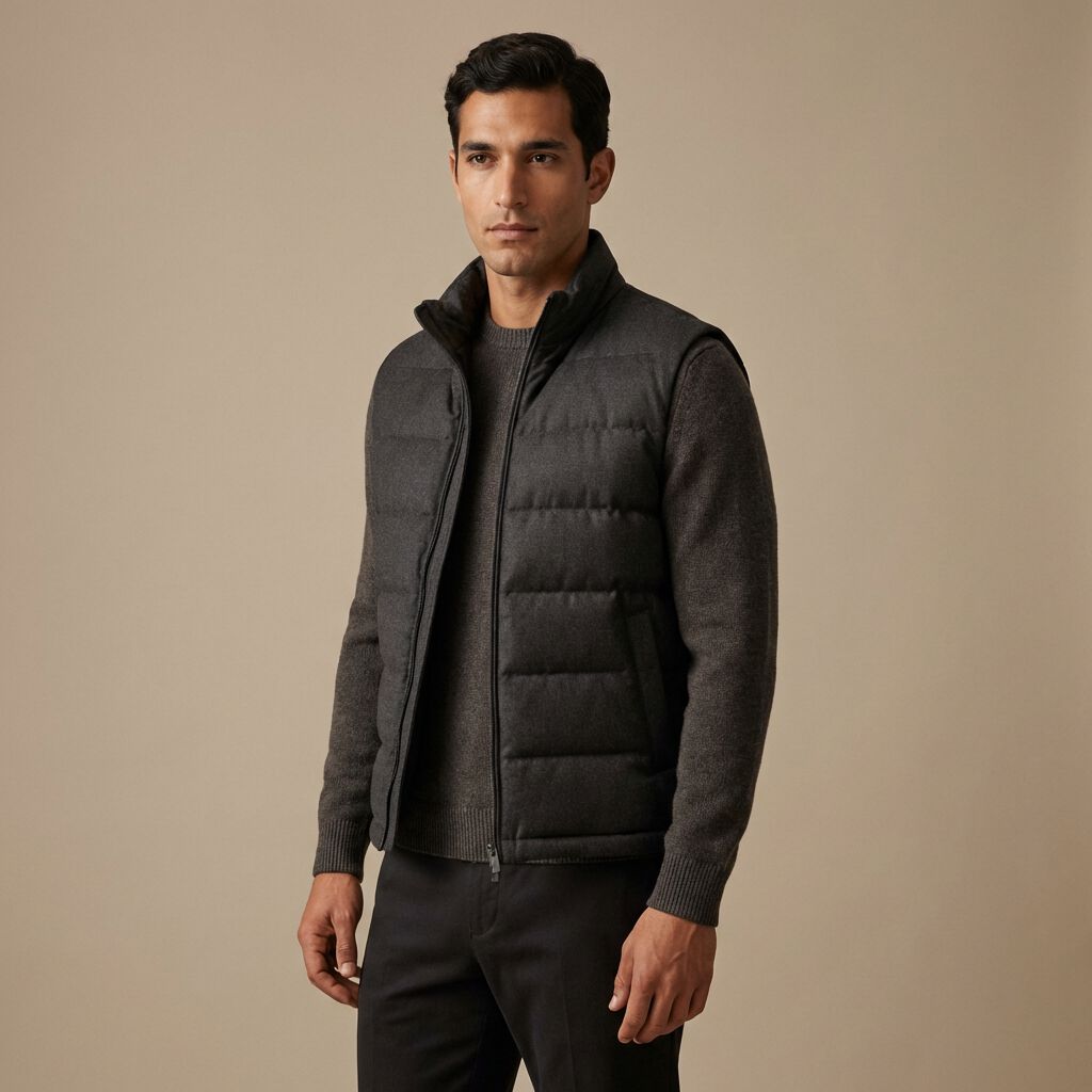Puffer Vest, , medium