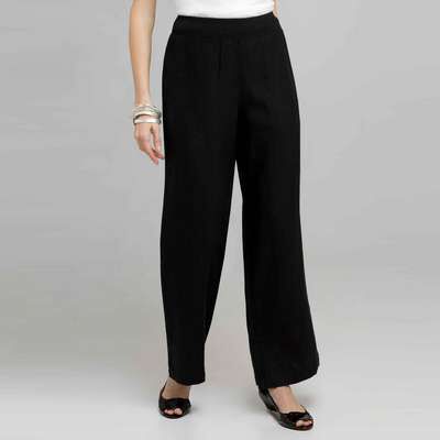 Relaxed Fit Pant, Black, medium