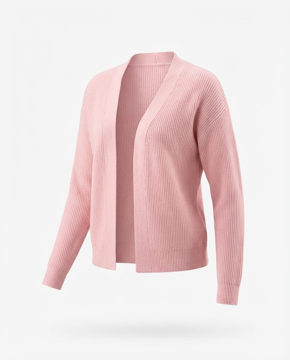 Girls Cardigan, Pink, medium