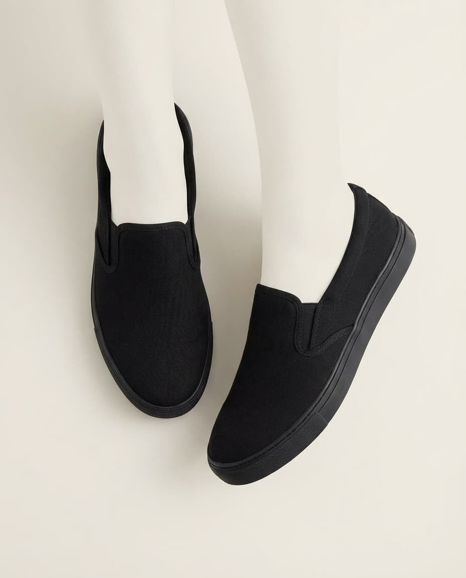 Running Shoes, Black, medium