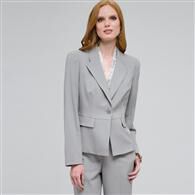 1 Button Jacket, Slate, medium