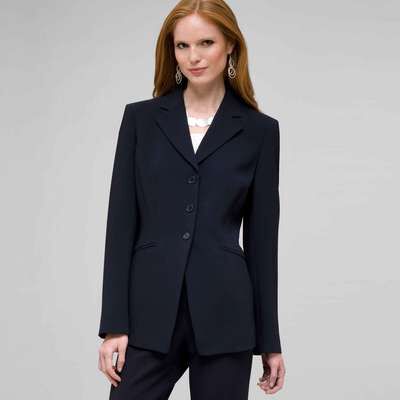 3 Button Jacket, midnight navy, medium