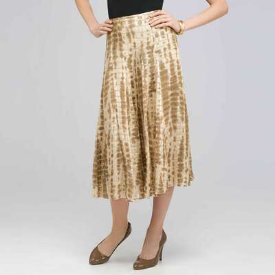 Long Printed Skirt., Chino Multi, medium