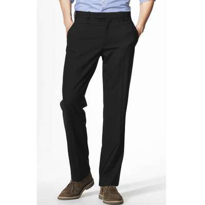 Basic Leg Trousers, Light Black, medium