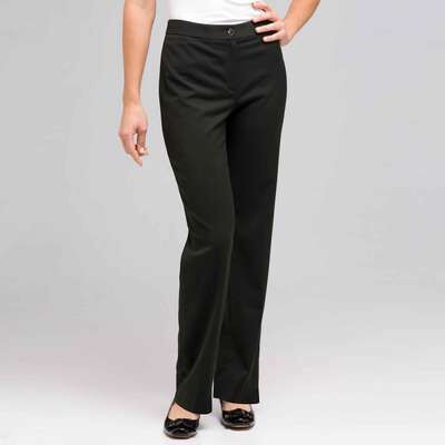 Flat Front Slim Pant, Laurel, medium