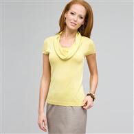 Cowl Neck Top, Keylime, medium