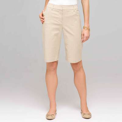 Classic Bermuda Short, Tan & Ivory Stone, medium