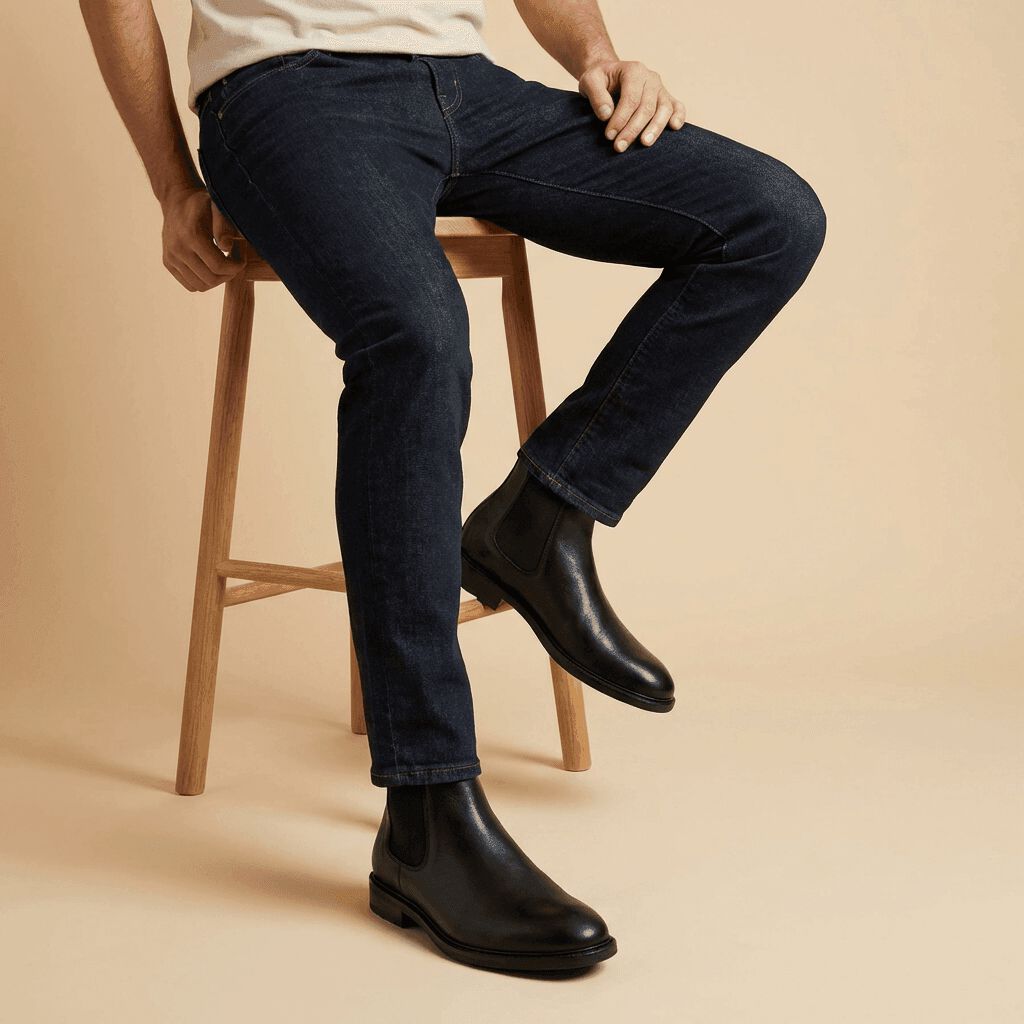 Chelsea Boots, Black, medium