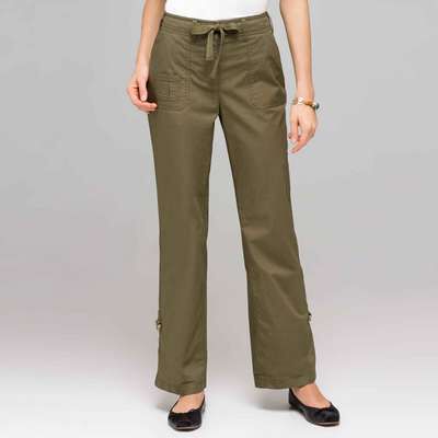 Roll Up Cargo Pant, jungle green, medium