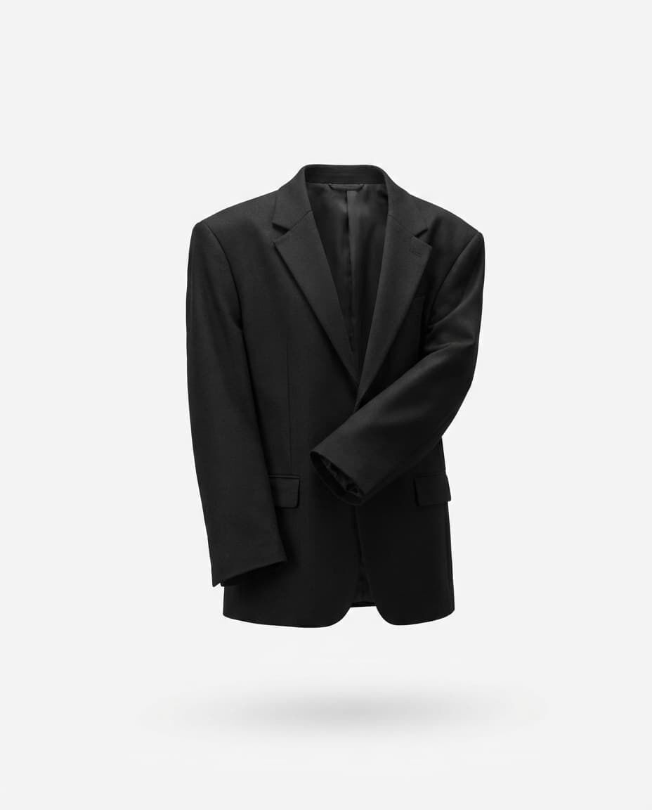 Bomber Jacket, Black, medium